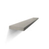 Brushed Steel Floating Shelves upper side view