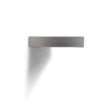 Brushed Steel Floating Shelves side view