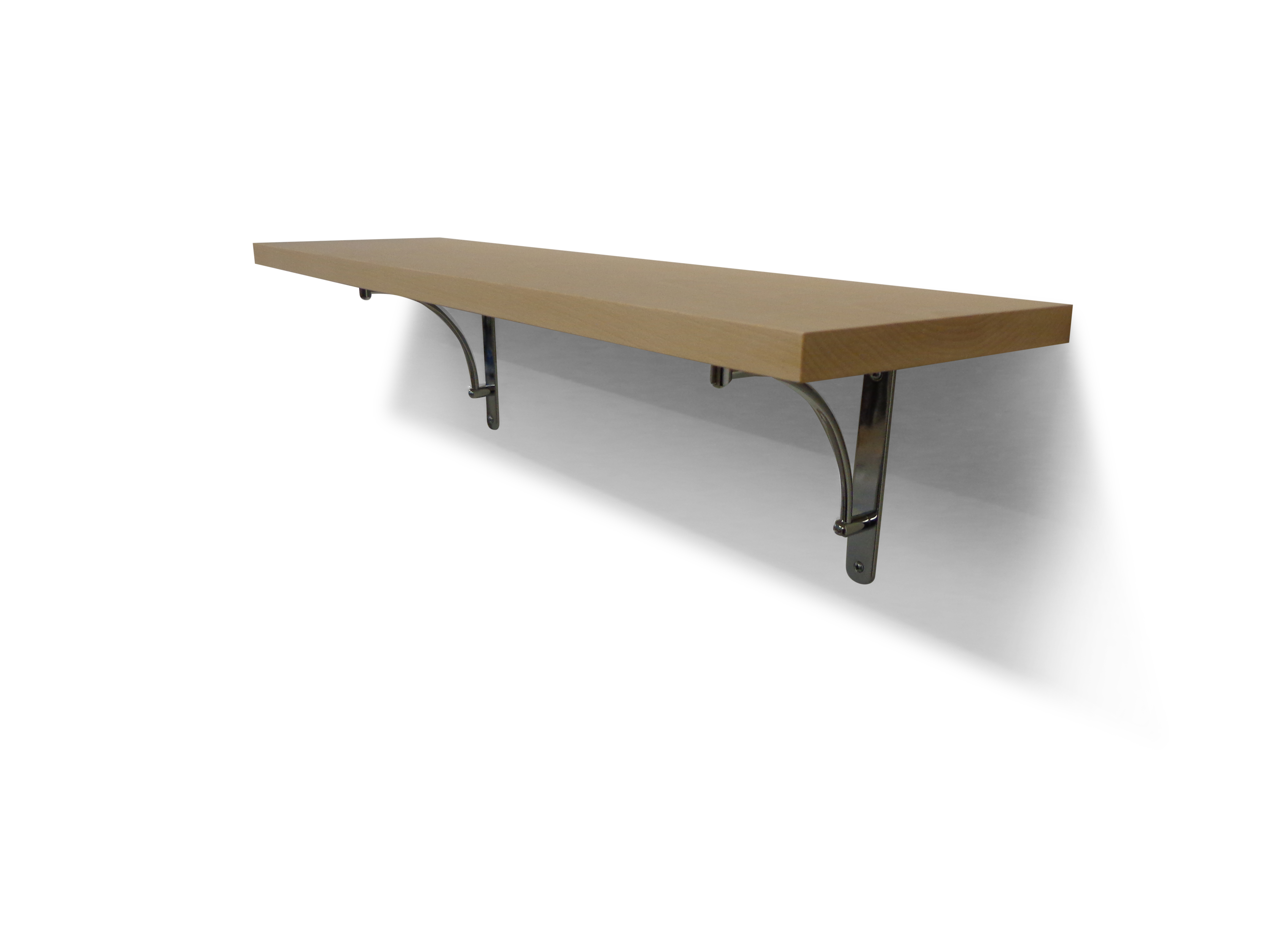 Solid Walnut Wall Shelves Top Shelf UK