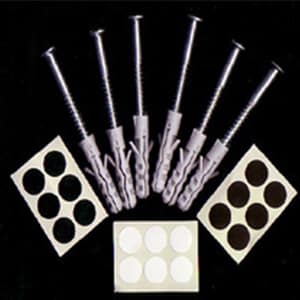 Twin Slot Upright Fixing Kit