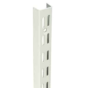 430mm White Twin Slot Upright