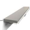 Charcoal Grey Gloss Wall Shelves - size descriptions