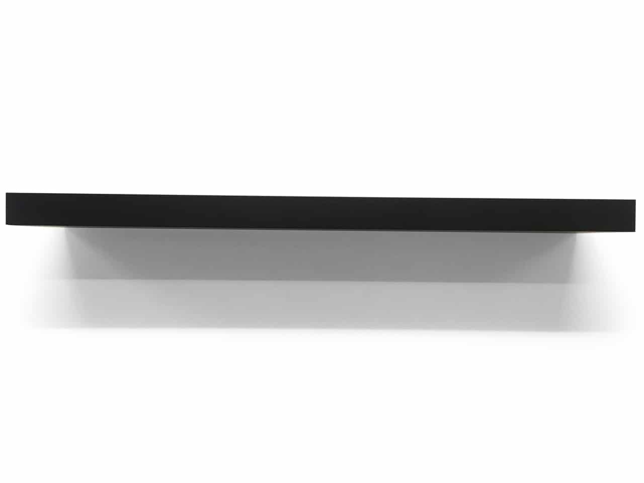 Black Gloss Floating Shelf Top Uk, Long Black Floating Shelves