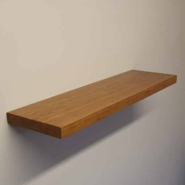 solid cherry floating shelf by Top Shelf UK