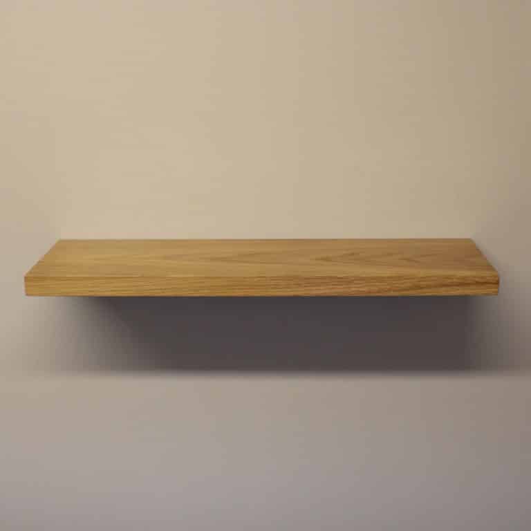 Solid Oak Floating Shelves Top Shelf UK