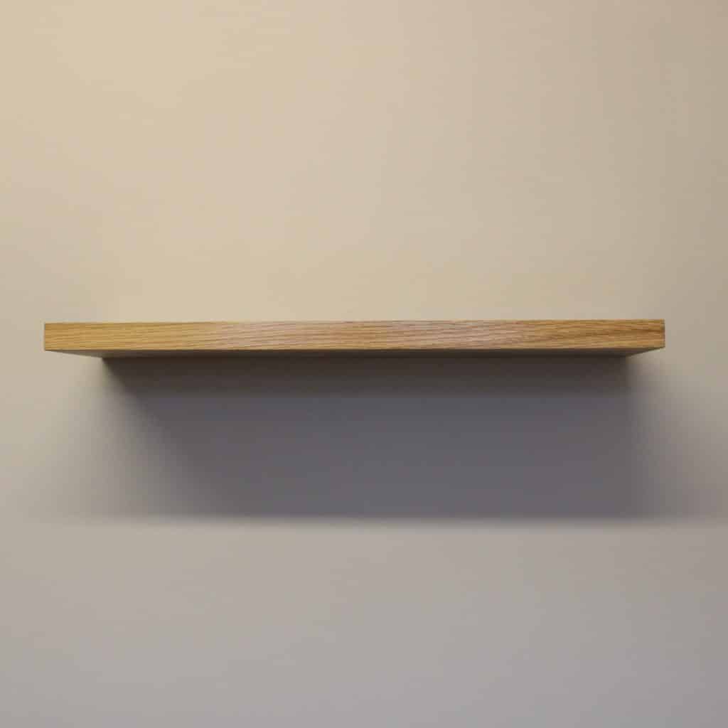 Solid Oak Floating Shelves Top Shelf UK