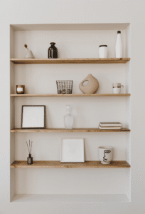 Alcove Shelving from Topshelf UK as part of their learn how to style a shelf guide